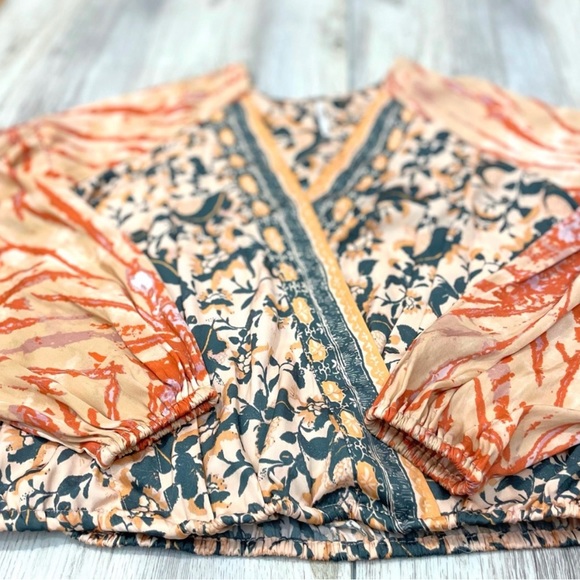 Free People | Cruisin Together Wrap Top | sz XS/S - Picture 2 of 3